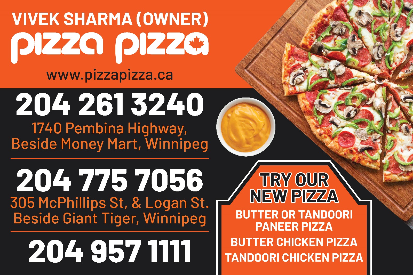 Pizza Pizza, Vivek Sharma